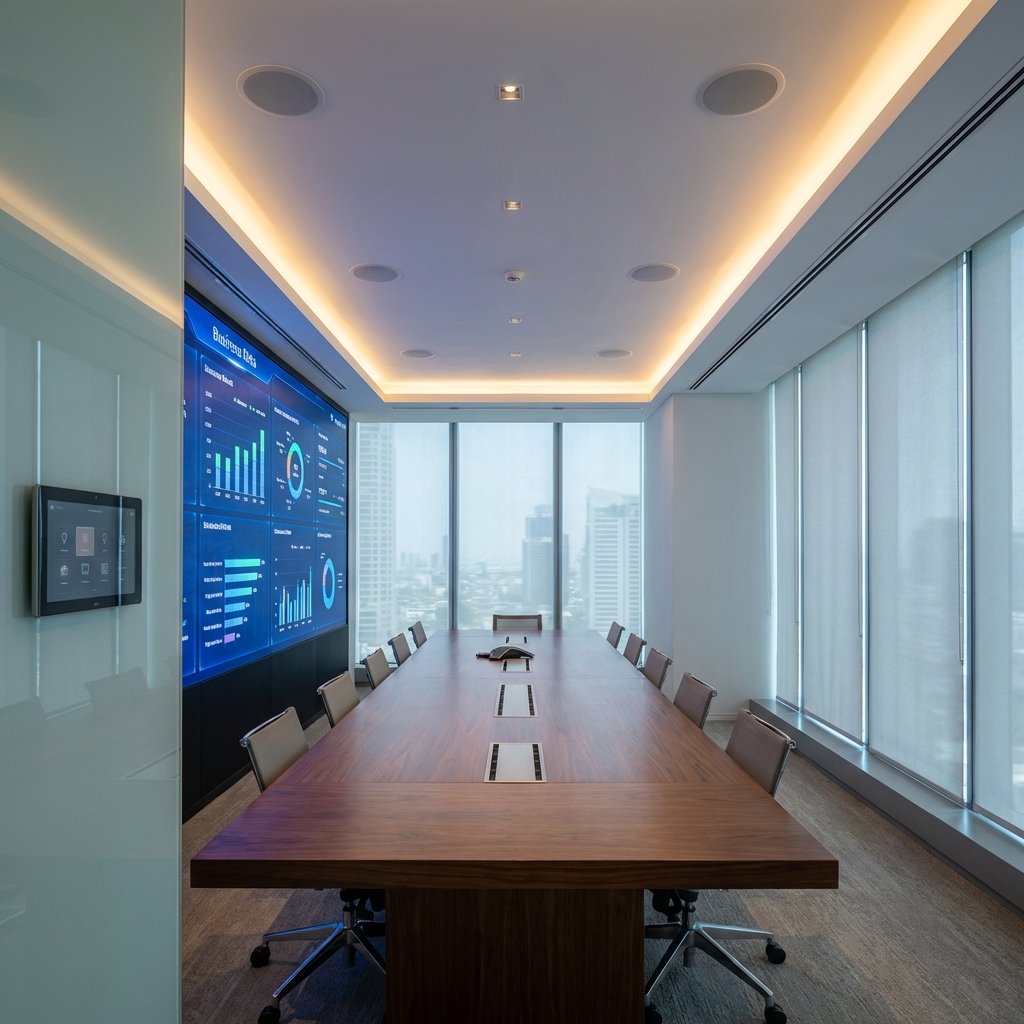 غرفة اجتماعات ذكية