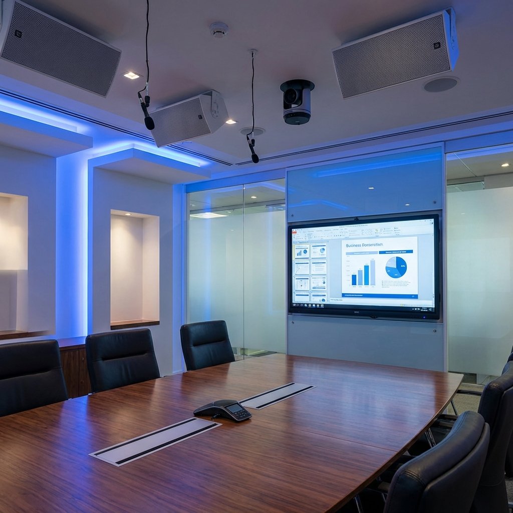 غرف الاجتماعات الذكية
